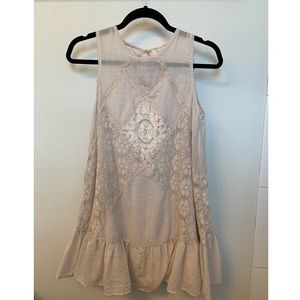 Lizard Thicket cream dress